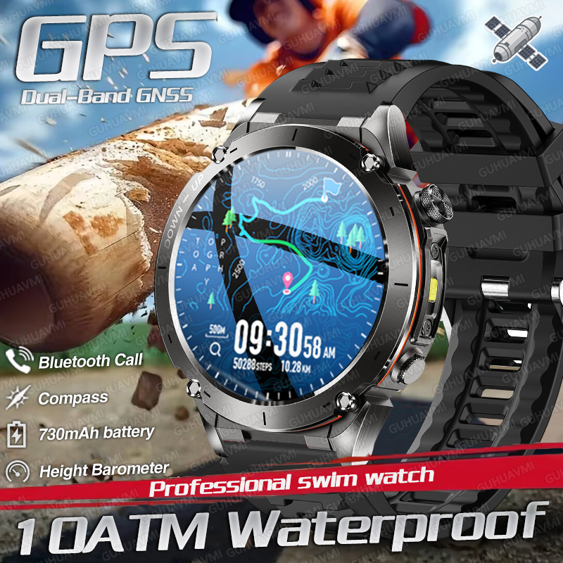 Outdoor Adventure Reservations - Смарт-часы с GPS Ultimate Military Edition